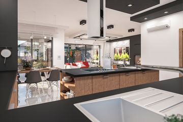  Projekt domu Padme 3 B (WOE1133) - projekt domu parterowego - Zdjęcie 10