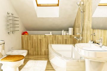  Projekt domu Makolągwa z garażem 1-st. szeregówka [A-SZ] (WRF1905) - projekt domu parterowego z poddaszem - Zdjęcie 8