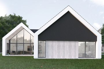  Projekt domu A-43 (PZB1058) - projekt domu parterowego - Zdjęcie 2