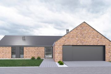  Projekt domu A-19 (PZB1059) - projekt domu parterowego - Zdjęcie 1