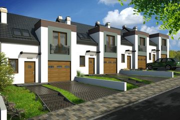  Projekt domu Emil - szereg l+s+s+p (WRD2701) - projekt domu parterowego z poddaszem - Zdjęcie 3