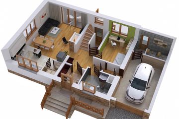  Projekt domu BW-49 wariant 9 podpiwniczony (JGC1214) - projekt domu parterowego z poddaszem - Zdjęcie 5