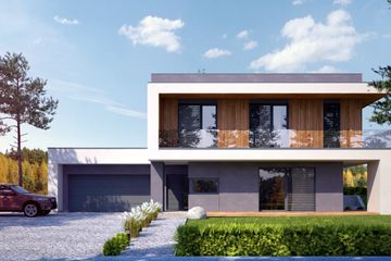  Projekt domu Crastinus I G2 (SLS1130) - projekt domu z pełnym piętrem - Zdjęcie 1