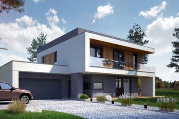  Projekt domu Crastinus I G2 (SLS1130) - projekt domu z pełnym piętrem - Zdjęcie 3