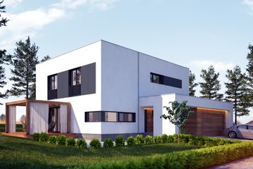  Projekt domu Curiosus I G2 (SLS1131) - projekt domu z pełnym piętrem - Zdjęcie 3