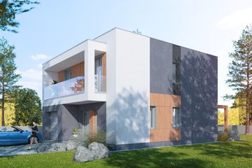  Projekt domu Dubius I G1 (SLS1132) - projekt domu z pełnym piętrem - Zdjęcie 3