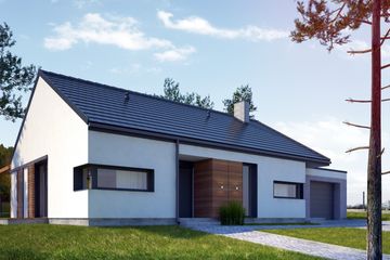  Projekt domu Laceratus I G1 (SLS1133) - projekt domu parterowego - Zdjęcie 3