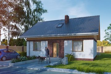  Projekt domu Modestus III (SLS1134) - projekt domu parterowego - Zdjęcie 1