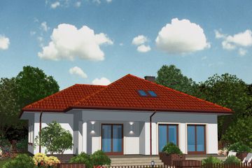  Projekt domu APS 145 wersja 2 (LUA1443) - projekt domu parterowego - Zdjęcie 2