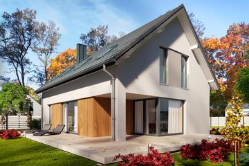  Projekt domu Nela 2 (BSE1151) - projekt domu parterowego z poddaszem - Zdjęcie 2