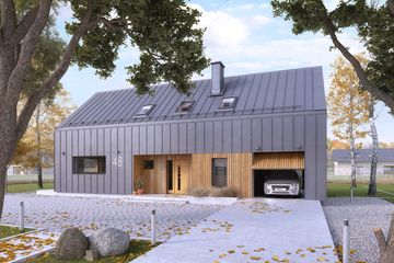  Projekt domu Pogodny (BSA2203) - projekt domu parterowego z poddaszem - Zdjęcie 3