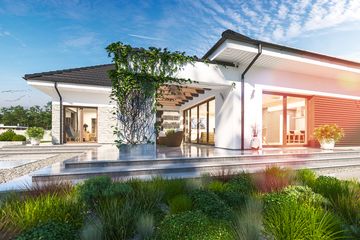  Projekt domu Padme 4 (WOE1134) - projekt domu parterowego - Zdjęcie 4