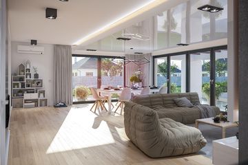  Projekt domu Padme 4 (WOE1134) - projekt domu parterowego - Zdjęcie 5