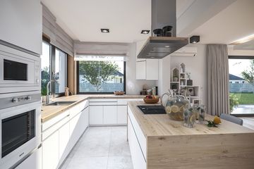  Projekt domu Padme 4 (WOE1134) - projekt domu parterowego - Zdjęcie 9