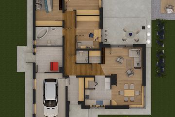  Projekt domu Jukatan (SKA1071) - projekt domu parterowego - Zdjęcie 7