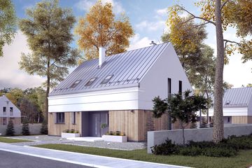  Projekt domu Promyk (BSA2208) - projekt domu parterowego z poddaszem - Zdjęcie 3