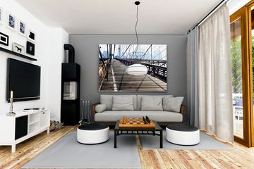  Projekt domu Agat z wiatą bliźniak [A-BL] (WRF1951) - projekt domu parterowego z poddaszem - Zdjęcie 3