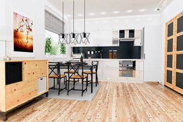  Projekt domu Głuszec z wiatą [A1] (WRF1908) - projekt domu parterowego z poddaszem - Zdjęcie 4