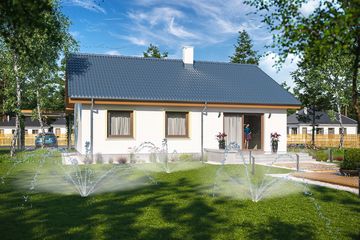  Projekt domu Tobiasz paliwo stałe (WOE1085) - projekt domu parterowego - Zdjęcie 4