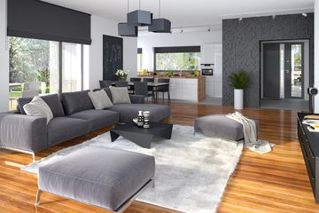  Projekt domu DomPasja 55 (BBE1046) - projekt domu parterowego - Zdjęcie 5