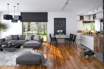  Projekt domu DomPasja 55 (BBE1046) - projekt domu parterowego - Zdjęcie 6