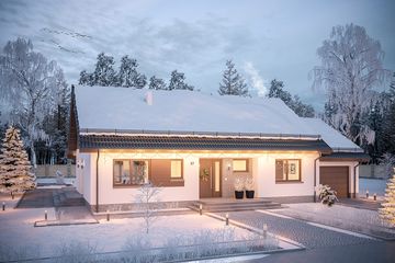  Projekt domu Tamara Modern B (WOE1135) - projekt domu parterowego - Zdjęcie 3