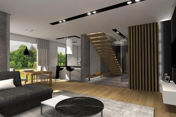  Projekt domu New House 9 (KRZ1008) - projekt domu parterowego z poddaszem - Zdjęcie 6