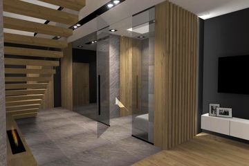  Projekt domu New House 9 (KRZ1008) - projekt domu parterowego z poddaszem - Zdjęcie 11