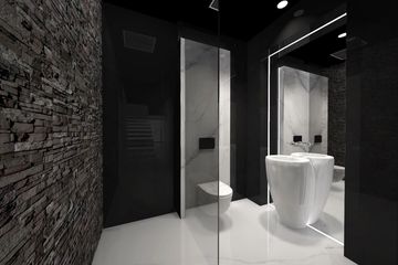  Projekt domu New House 9 (KRZ1008) - projekt domu parterowego z poddaszem - Zdjęcie 15