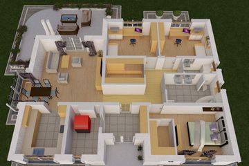  Projekt domu Santoryn (SKA1070) - projekt domu parterowego - Zdjęcie 4