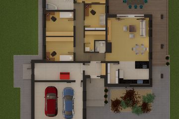  Projekt domu Alaska (SKA1077) - projekt domu parterowego - Zdjęcie 4