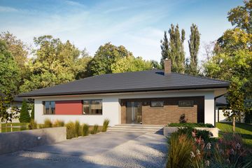  Projekt domu Otis 2 (BSE1152) - projekt domu parterowego - Zdjęcie 1