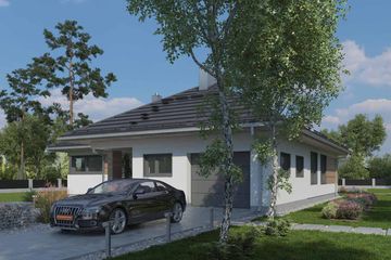  Projekt domu Klaudia Rex (1647) (KRD2793) - projekt domu parterowego - Zdjęcie 3