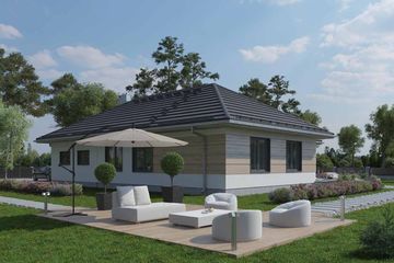  Projekt domu Klaudia Rex (1647) (KRD2793) - projekt domu parterowego - Zdjęcie 4