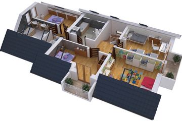  Projekt domu BS-15 dwulokalowy (JGC1009) - projekt domu parterowego z poddaszem - Zdjęcie 4