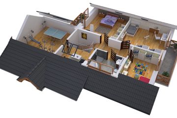  Projekt domu BS-11 dwulokalowy (JGC1006) - projekt domu parterowego z poddaszem - Zdjęcie 4