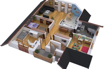  Projekt domu BS-10 dwulokalowy (JGC1005) - projekt domu parterowego z poddaszem - Zdjęcie 4