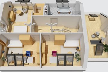  Projekt domu Marisa III G1 energo (WRC2555) - projekt domu parterowego z poddaszem - Zdjęcie 6