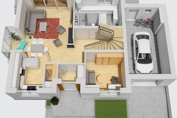  Projekt domu Marisa III G1 energo (WRC2555) - projekt domu parterowego z poddaszem - Zdjęcie 7