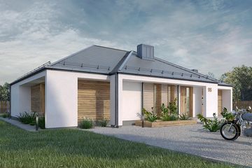  Projekt domu Gustowny 03 (KZB1042) - projekt domu parterowego - Zdjęcie 4