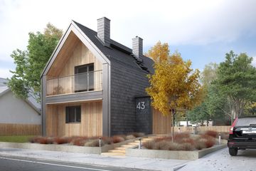  Projekt domu Malutki 2 (BSA2218) - projekt domu parterowego z poddaszem - Zdjęcie 2