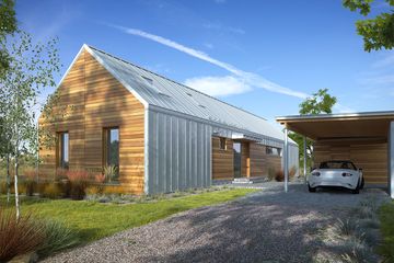  Projekt domu Naturalny 1 (WAW1117) - projekt domu parterowego z poddaszem - Zdjęcie 3