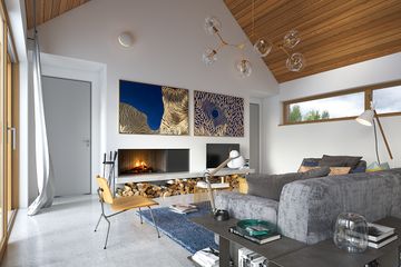  Projekt domu Naturalny 1 (WAW1117) - projekt domu parterowego z poddaszem - Zdjęcie 6