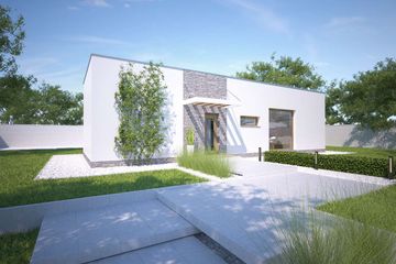  Projekt domu Praia DCB134 (WOB1696) - projekt domu parterowego - Zdjęcie 4