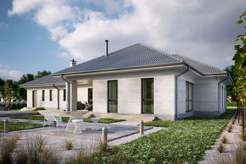  Projekt domu Andora DCB133 (WOB1698) - projekt domu parterowego - Zdjęcie 2