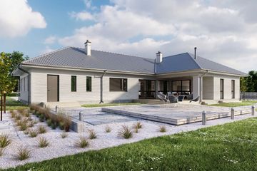  Projekt domu Andora DCB133 (WOB1698) - projekt domu parterowego - Zdjęcie 4