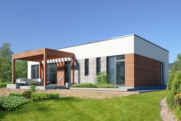 Projekt domu Ribeira DCB135 (WOB1702) - projekt domu parterowego - Zdjęcie 1