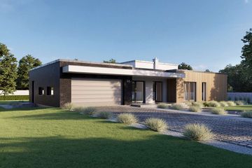  Projekt domu Vitrac II DCB131a (WOB1704) - projekt domu parterowego - Zdjęcie 3