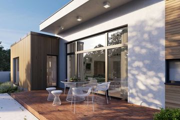  Projekt domu Vitrac II DCB131a (WOB1704) - projekt domu parterowego - Zdjęcie 4