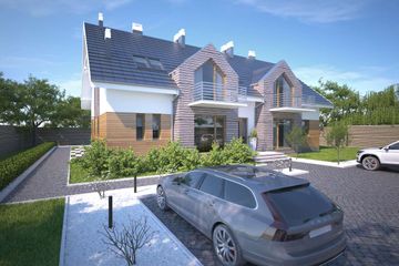  Projekt pensjonatu Budynek agroturystyczny Dąb 3 LMPS02b (WOB1706) - projekt pensjonatu parterowego z poddaszem - Zdjęcie 4